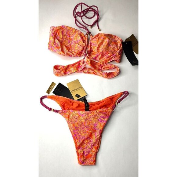 VIX 2pcs Swimsuit Bikini  M Magritte GI Top Jessie Bottom NEW - Picture 5 of 14